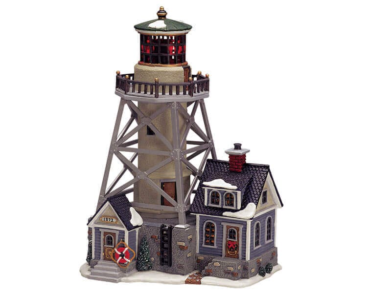 lemax-rivermouth-lighthouse-miniatur-leuchtturm image 1