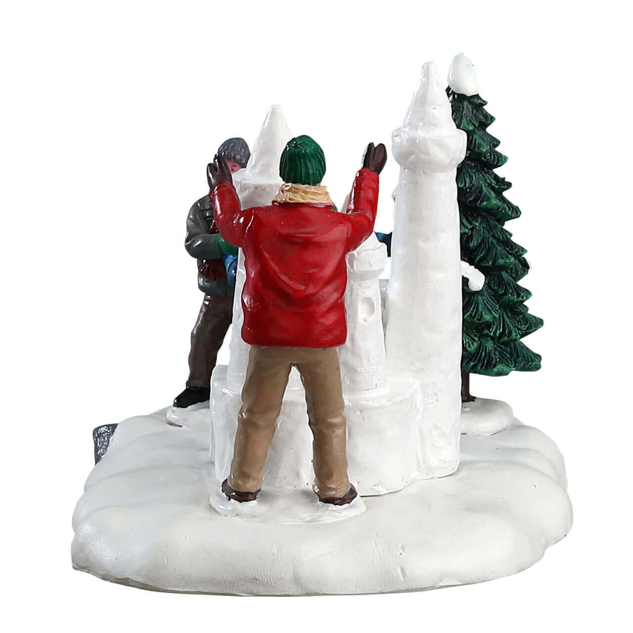 lemax-snow-castle-beleuchtetes-miniatur-schloss image 2