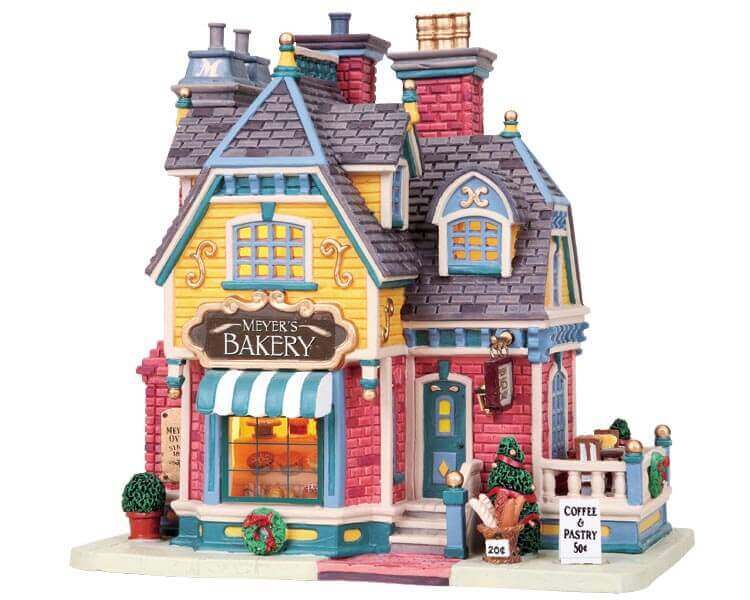 lemax-meyer-s-bakery-beleuchtetes-weihnachtsdorf-geb-ude image 1