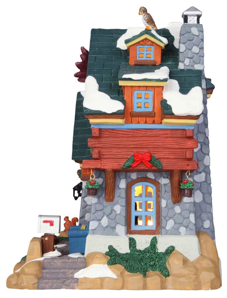 lemax-antler-peak-cabin-miniatur-bergh-tte image 2