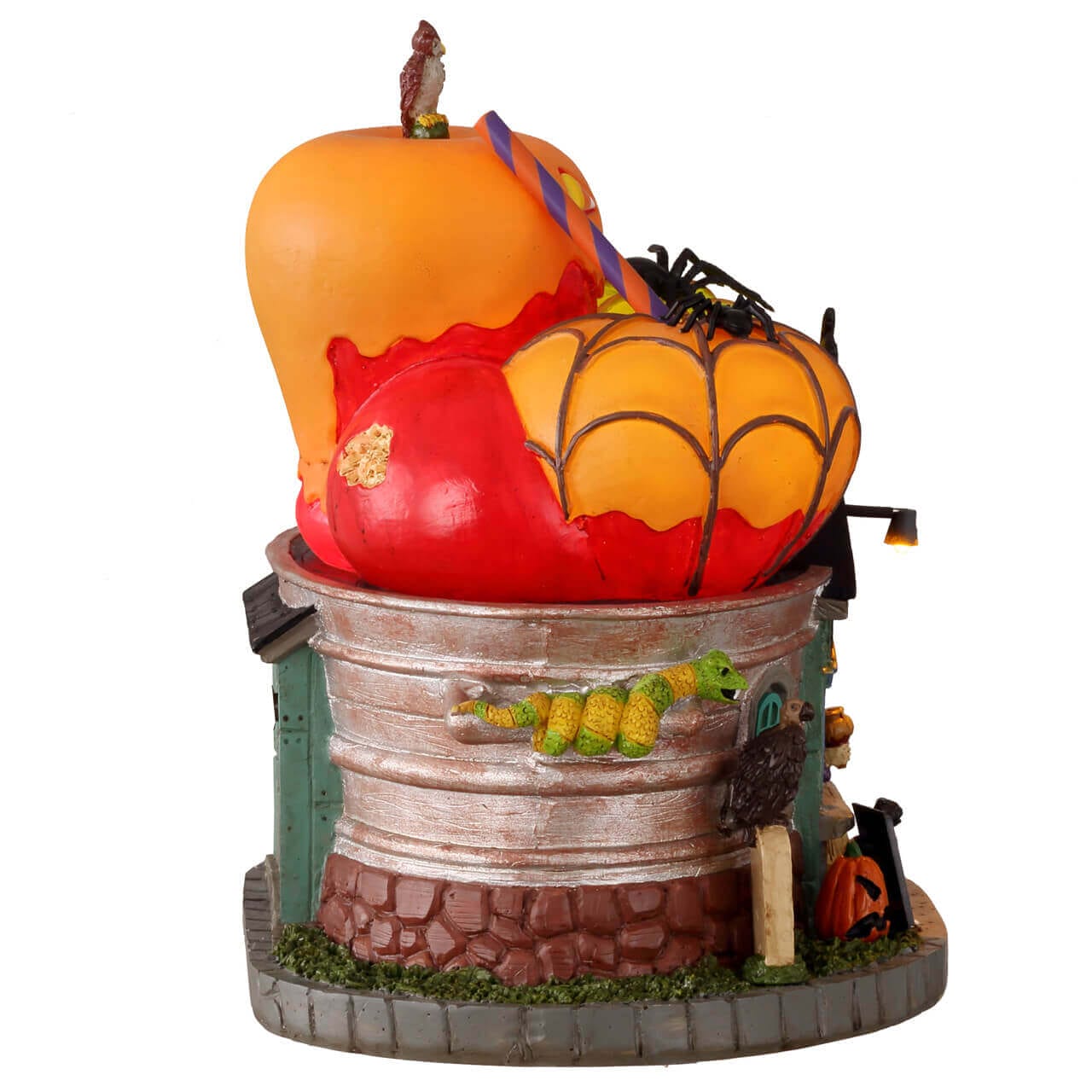 lemax-the-bad-apple-shop-spooky-town-hexenhaus image 2