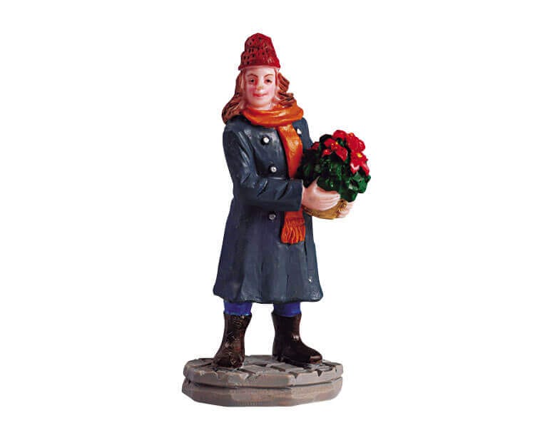 lemax-pretty-poinsettia-miniatur-weihnachtsstern image 1