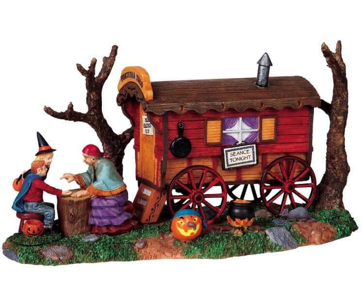 lemax-gypsy-wagon-spooky-town-miniatur-wagen image 1