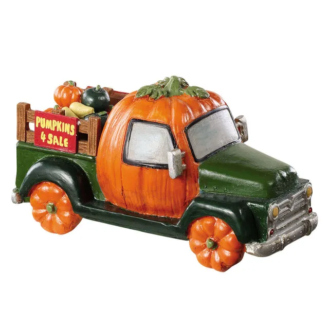 lemax-pumpkin-truck-spooky-town-miniatur-pickup image 1