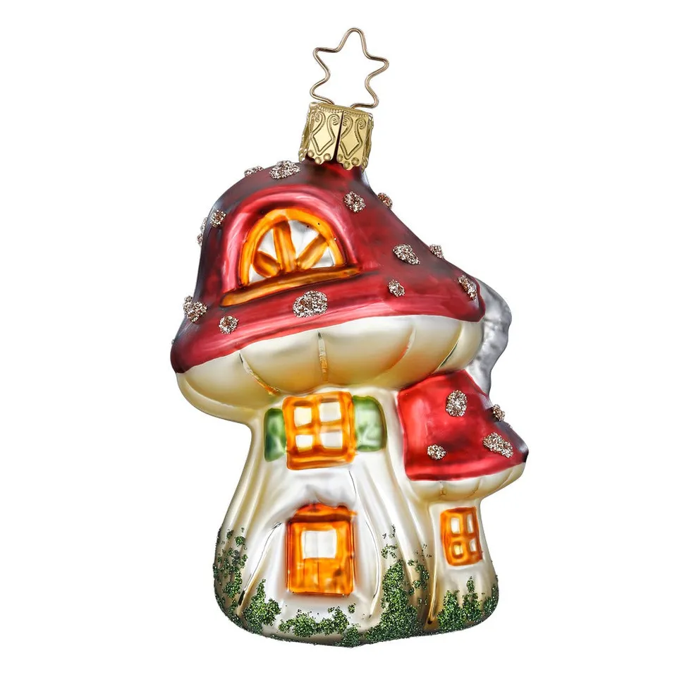 inge-glas-waldgnomh-tte-christbaumkugel-10-cm-creme image 1