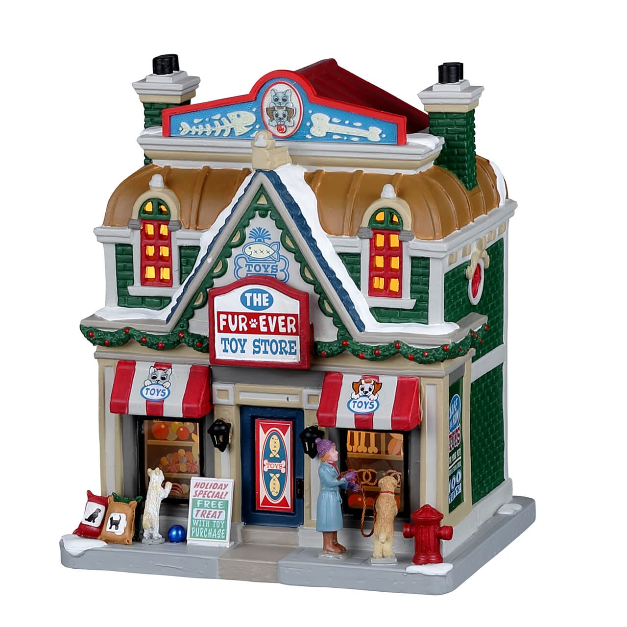 lemax-the-fur-ever-toy-store-caddington-miniaturhaus-tierladen image 1