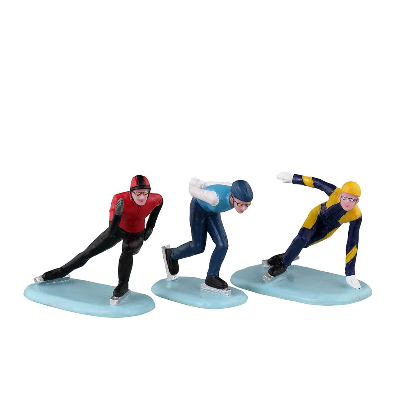 lemax-speed-skaters-eisschnelll-ufer-figuren-set image 2