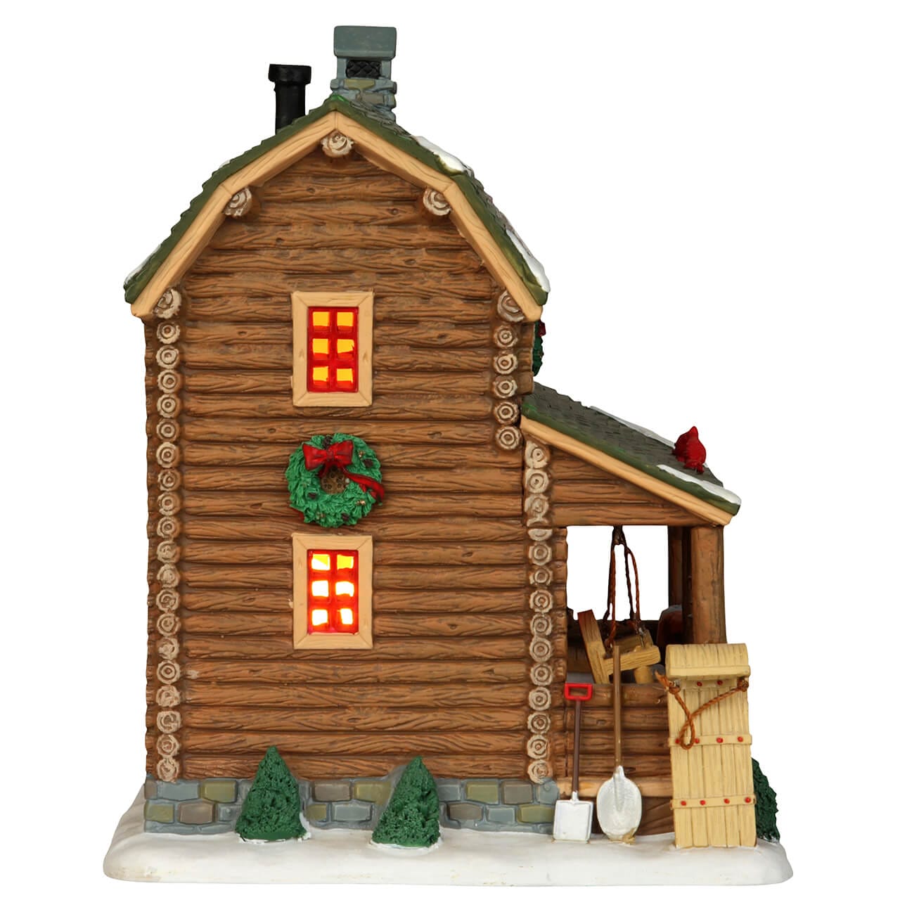 lemax-big-cat-cabin-miniaturhaus image 2