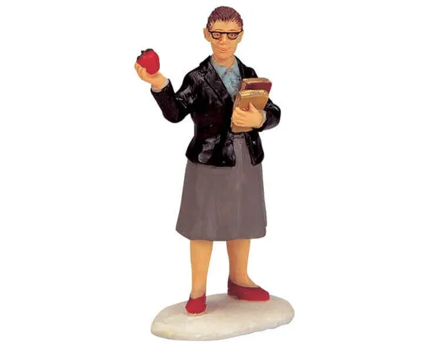 lemax-teacher-miniaturfigur-weihnachtsdorf image 1