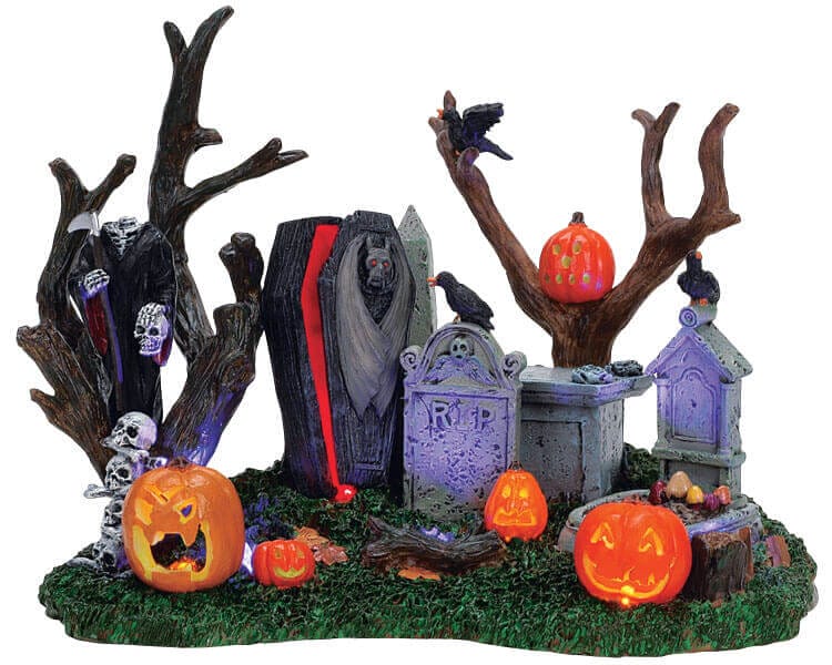 lemax-grim-reaper-graveyard-spooky-town-miniatur-szene image 2