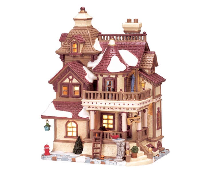 lemax-slater-s-house-beleuchtetes-weihnachtshaus image 2