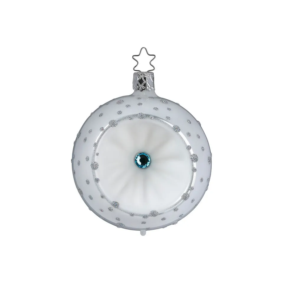 inge-glas-schneekristall-christbaumkugel-8-cm image 1