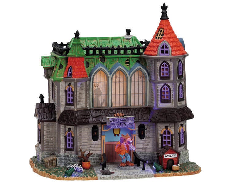 lemax-werewolf-s-den-spooky-town-gruselhaus image 1