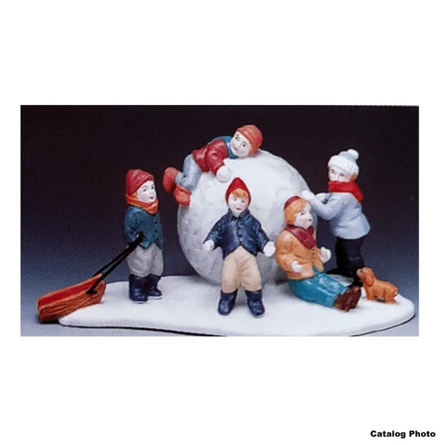 lemax-giant-snowball-holidays-seasons-winter-szene image 1