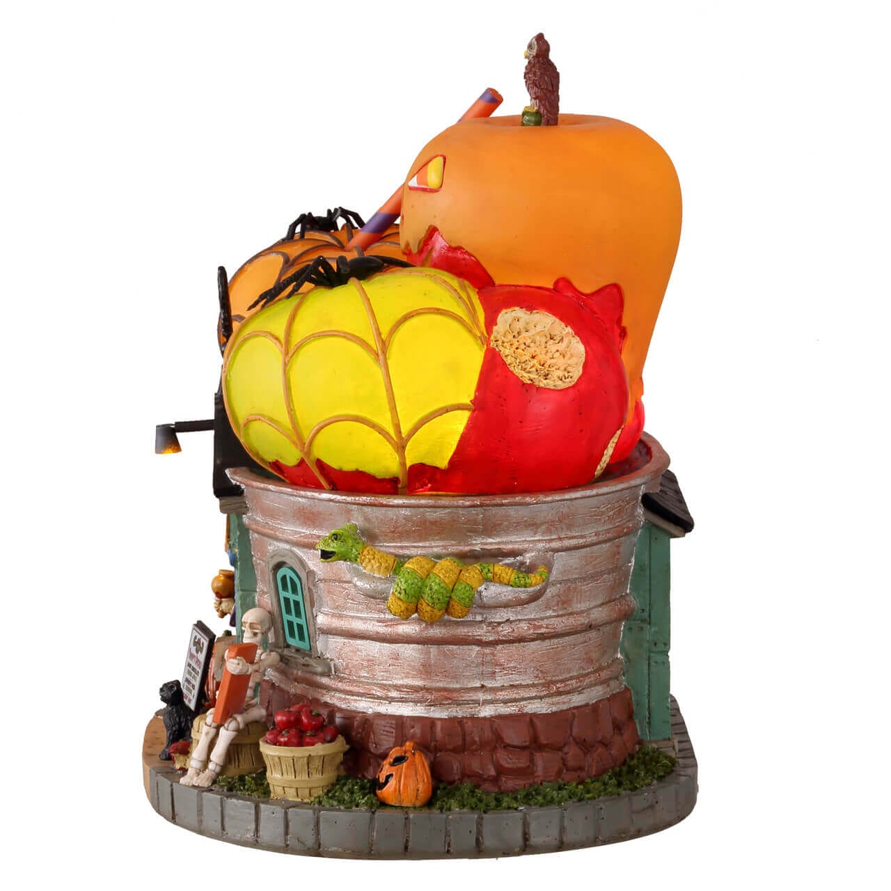 lemax-the-bad-apple-shop-spooky-town-hexenhaus image 3
