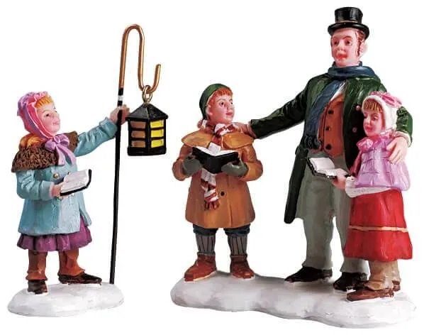 lemax-carolers-quartet-miniaturfiguren-2er-set image 1