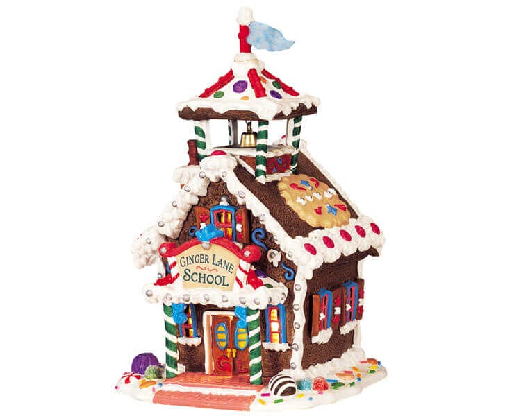 lemax-ginger-lane-school-beleuchtetes-miniatur-geb-ude-sugar-n-spice image 1