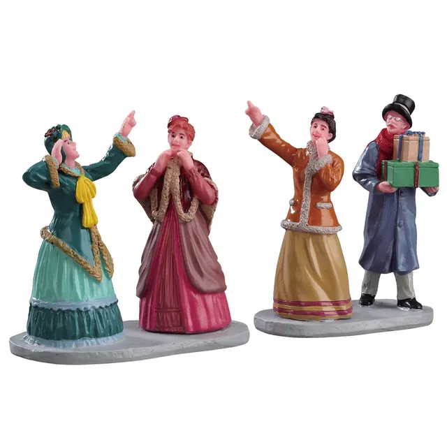 lemax-window-shoppers-set-of-2-miniaturfiguren-f-r-weihnachtsdorf image 1