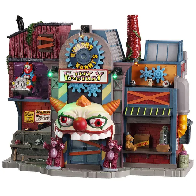 lemax-hideous-harry-s-toy-factory-animiertes-spooky-town-geb-ude image 1
