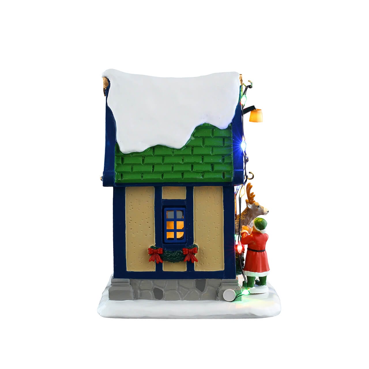 lemax-vixen-s-den-rentierstall-miniaturhaus image 2