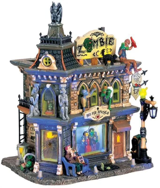 lemax-zombie-s-cafe-beleuchtetes-spooky-town-haus image 1