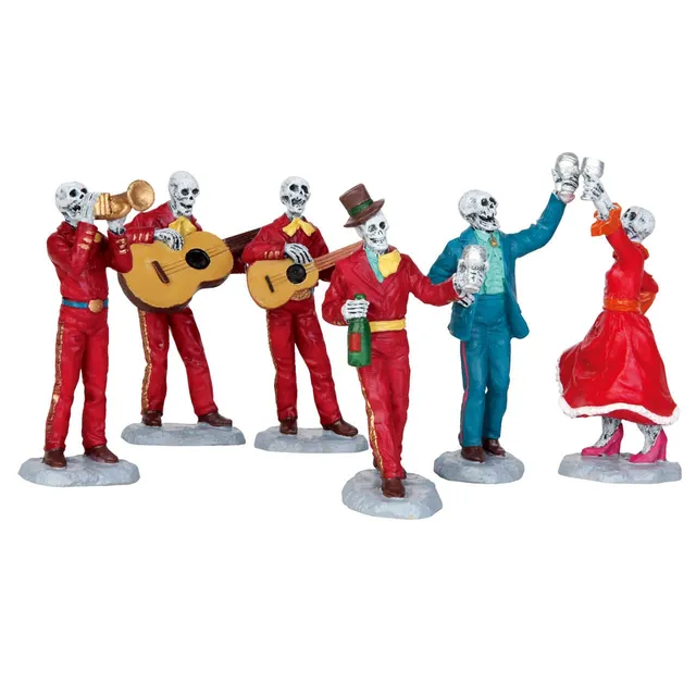 lemax-fiesta-de-los-muertos-set-of-6-miniatur-figuren image 1