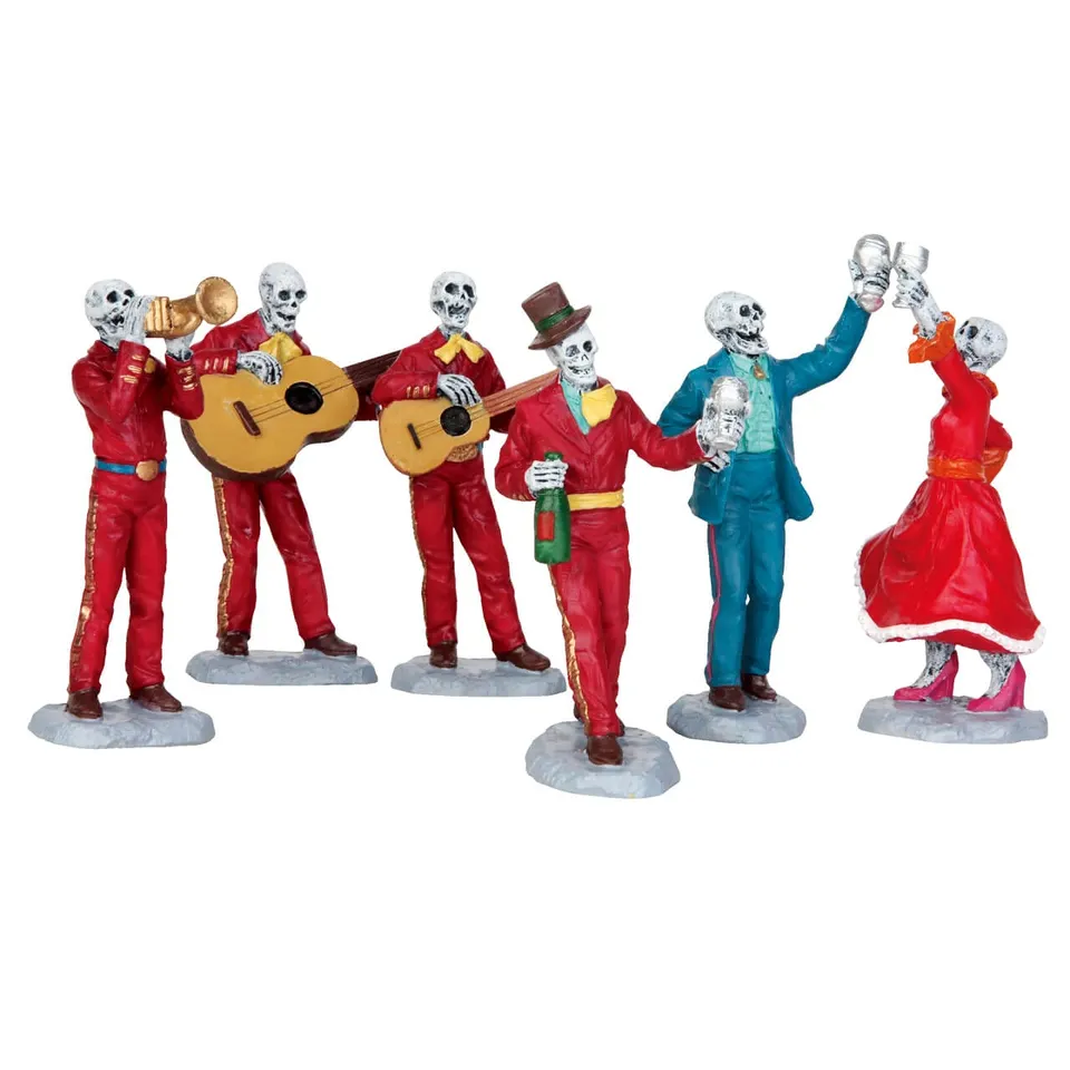 lemax-fiesta-de-los-muertos-set-of-6-miniatur-figuren image 1