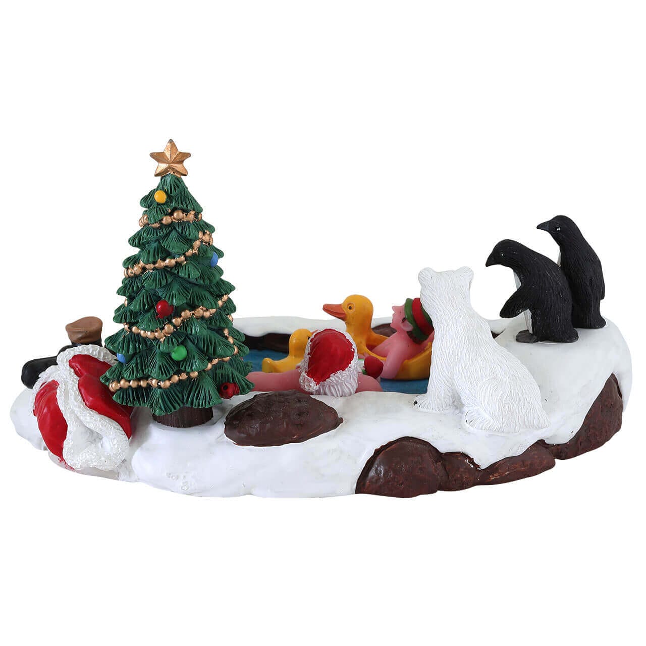 lemax-north-pole-hot-springs-miniatur-thermalquelle-aus-harz-f-r-santa-s-wonderl image 4