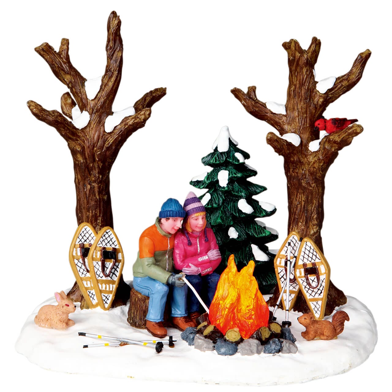 lemax-staying-warm-vail-village-miniatur-figur image 1