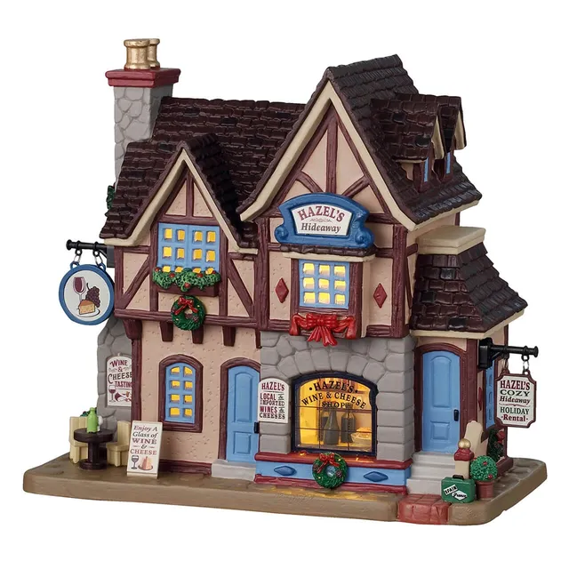 lemax-hazel-s-hideaway-beleuchtetes-winterhaus image 1