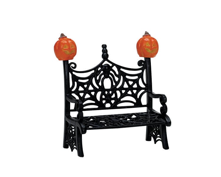 lemax-spiderweb-bench-spooky-town-miniatur-zubeh-r image 1