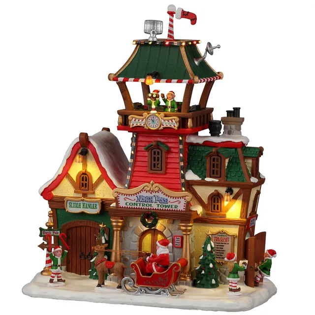 lemax-north-pole-control-tower-santa-s-wonderland-geb-ude image 1