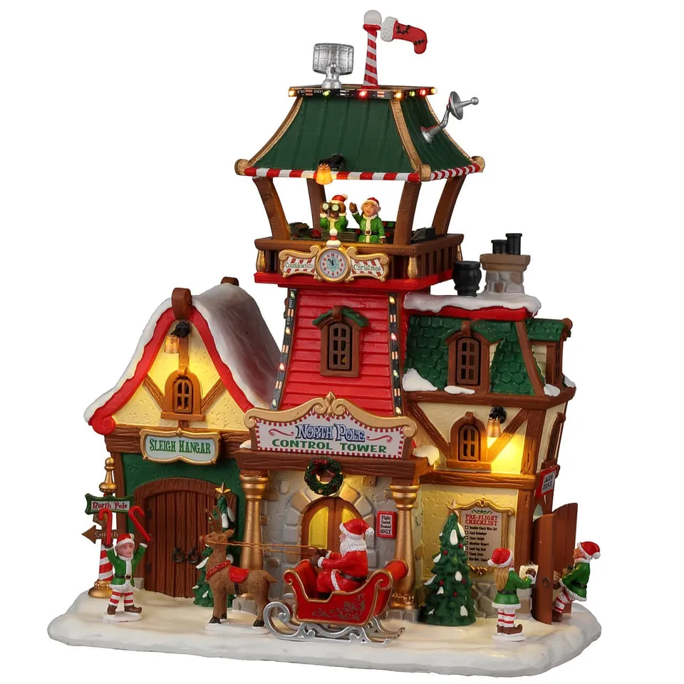 lemax-north-pole-control-tower-santa-s-wonderland-geb-ude image 1