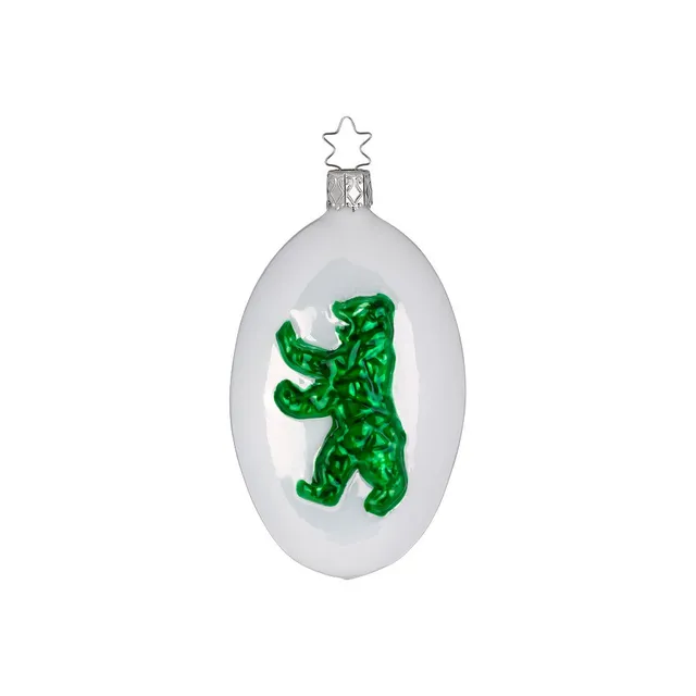 inge-glas-relief-berliner-b-r-anh-nger-11-cm-gr-n image 1