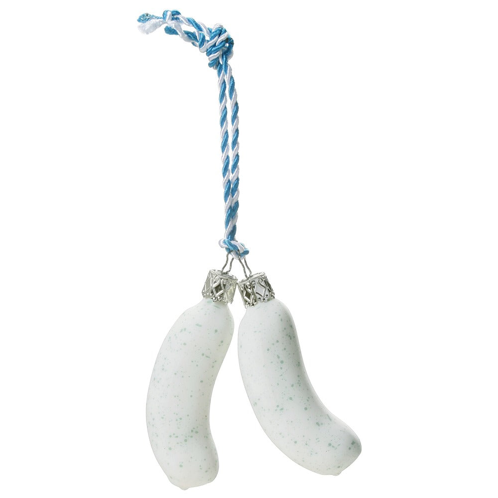 inge-glas-wei-wurst-christbaumanh-nger-8-cm image 1