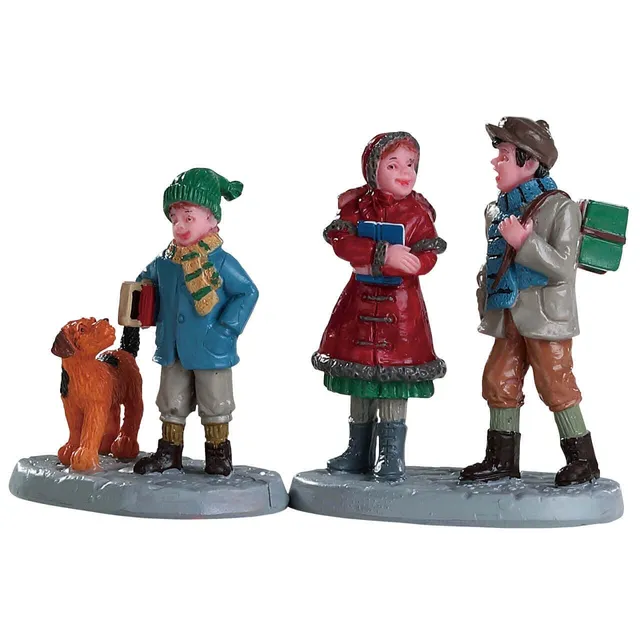 lemax-going-to-school-caddington-miniatur-figurenset image 1