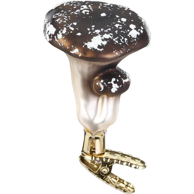 inge-glas-manufaktur-brauner-pfifferling-weihnachtskugel-7-cm-braun-glas image 1