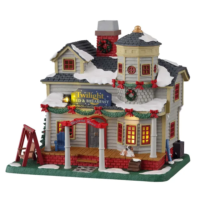 lemax-twilight-bed-breakfast-caddington-miniaturhaus image 1