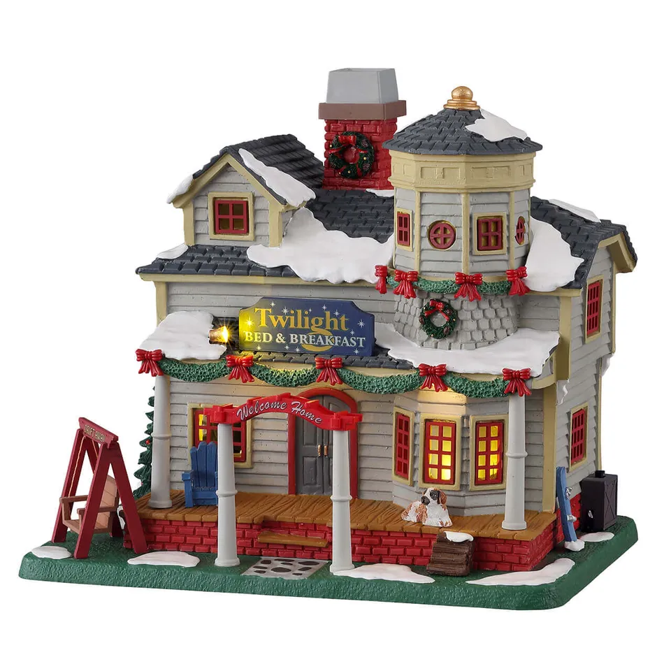 lemax-twilight-bed-breakfast-caddington-miniaturhaus image 1