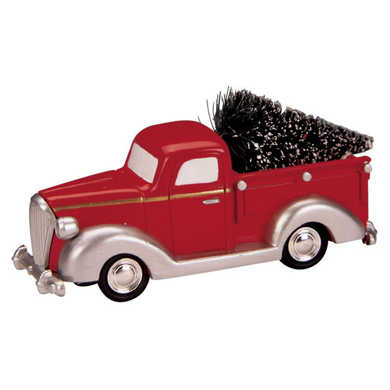 lemax-pick-up-truck-roter-weihnachts-truck-mit-tannenbaum image 1