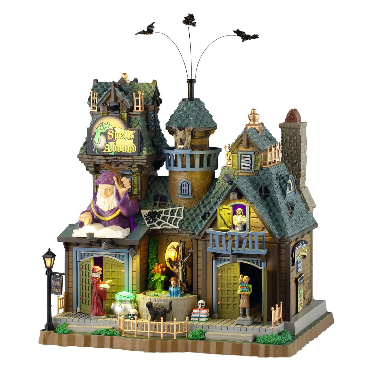 lemax-spells-abound-spooky-town-hexenhaus-geb-ude image 2