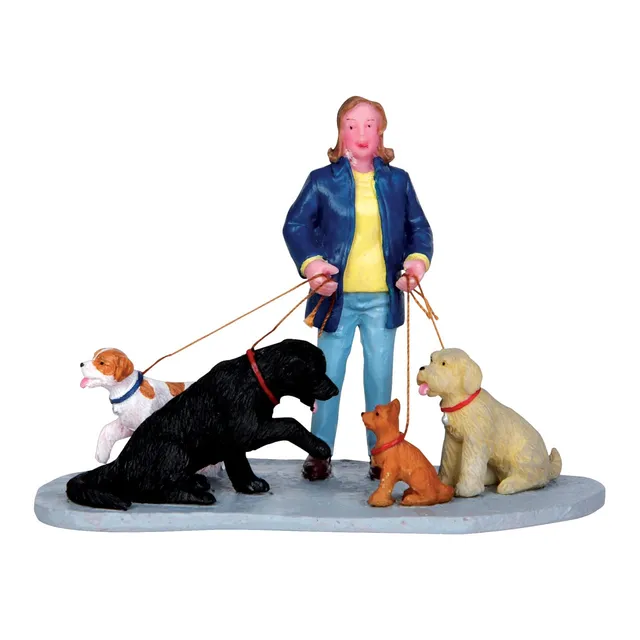 lemax-pet-campers-miniatur-figuren-set image 1