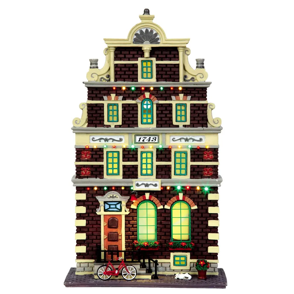 lemax-mr-van-halen-beleuchtetes-miniaturhaus image 1