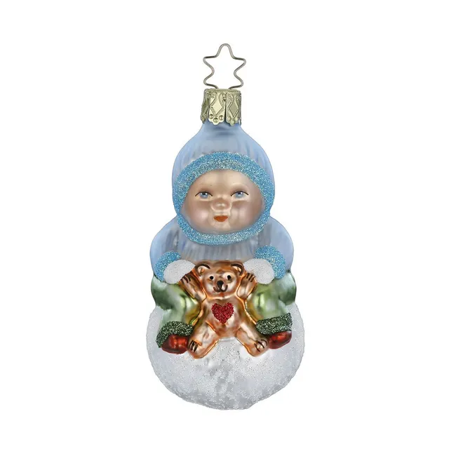 inge-glas-junge-im-schnee-figur-9-5-cm image 1