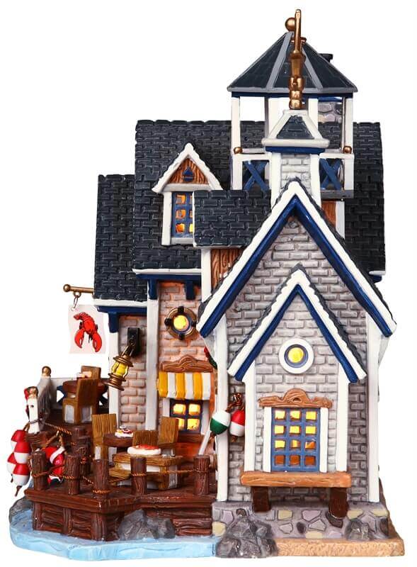 lemax-lobster-pot-miniatur-geb-ude-hafen-szene image 2
