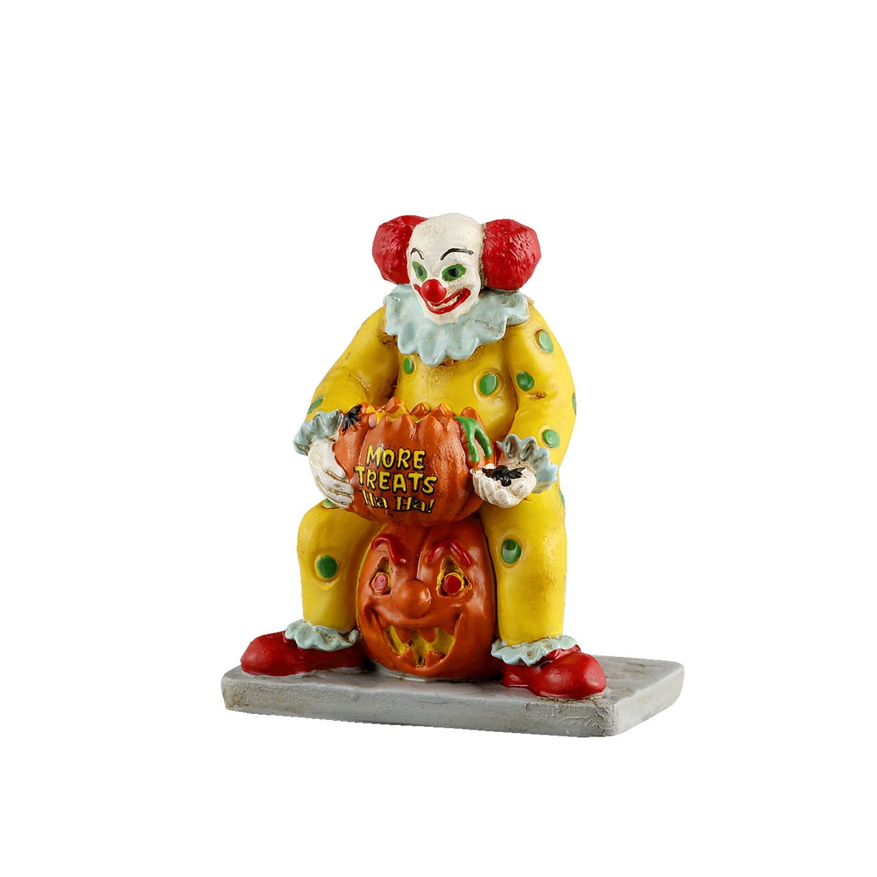 lemax-more-treats-clown-mit-k-rbis-halloweenfigur image 1
