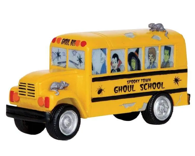 lemax-ghoul-school-bus-spooky-town-miniaturgeb-ude image 1