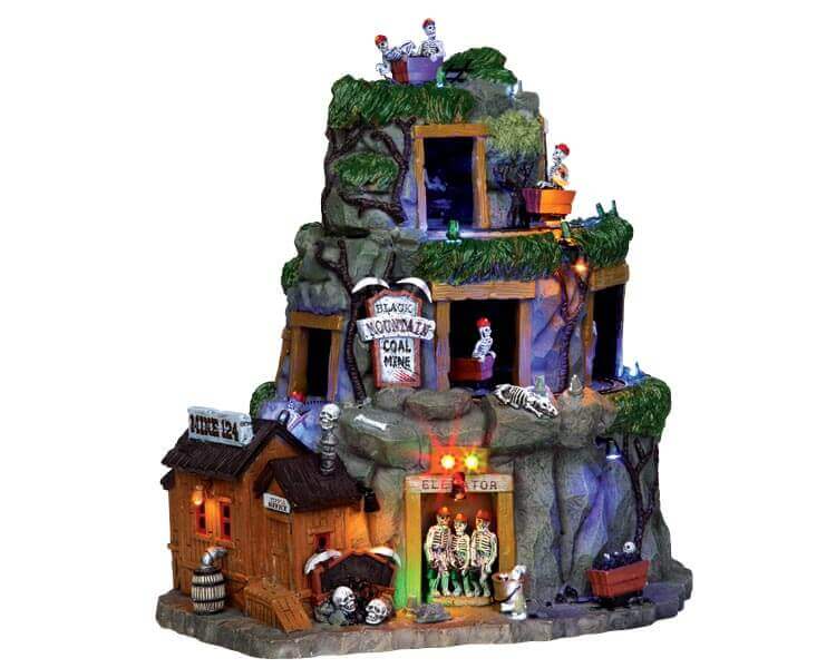 lemax-black-mountain-coal-mine-spooky-town-geb-ude image 1