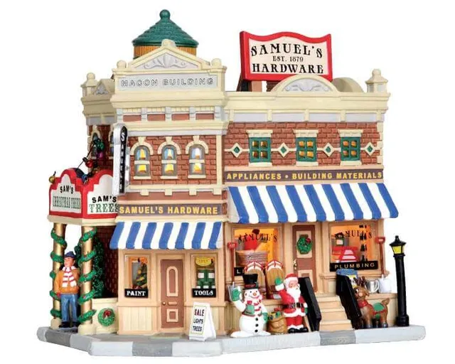 lemax-samuel-s-hardware-miniatur-gesch-ftshaus image 1