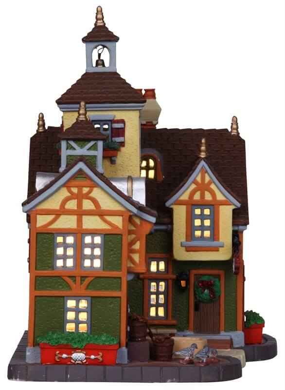 lemax-ye-olde-town-hall-miniatur-rathaus image 2